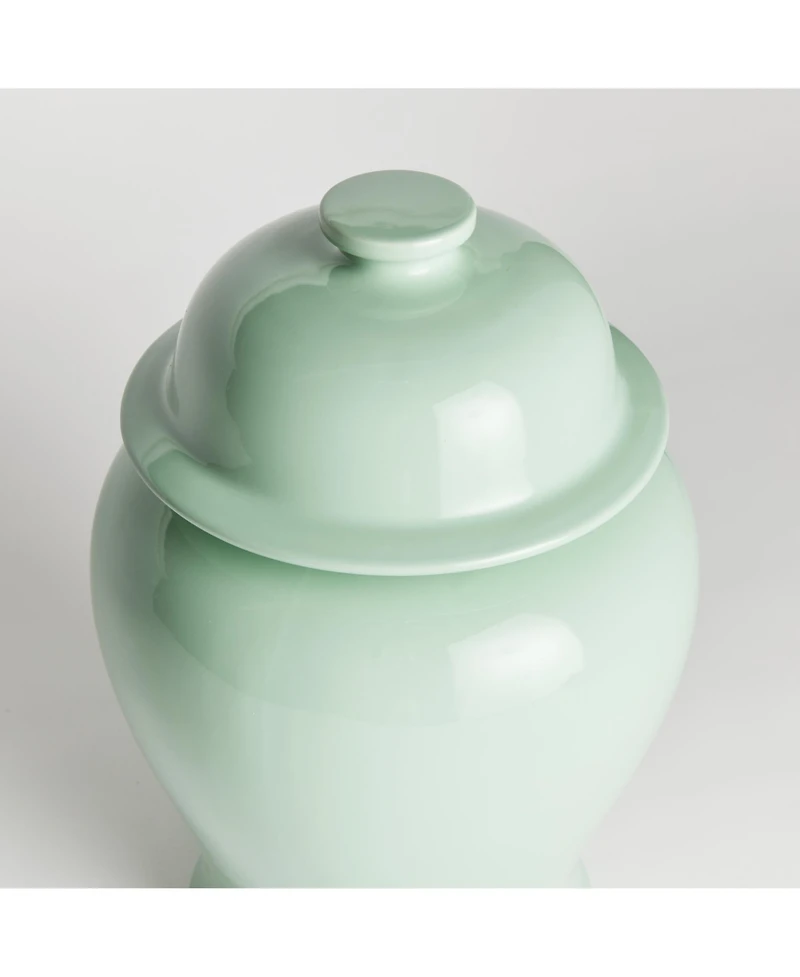Koa Wide Lidded Ginger Jar Small
