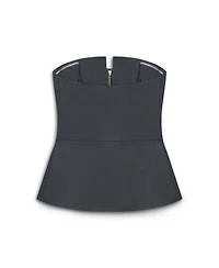Nocturne Women's Zippered Corset Look Blouse