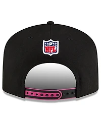 New Era Men's Black Philadelphia Eagles Super Bowl Lix Champions Parade A-Frame 9FIFTY Snapback Hat