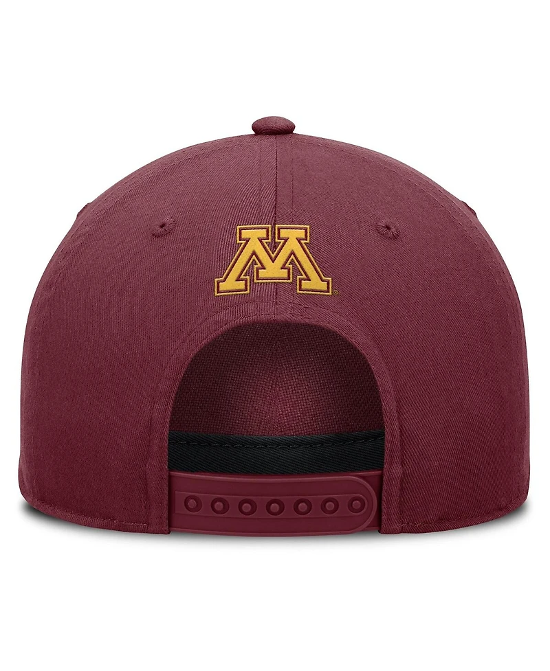 Fanatics Men's Maroon Minnesota Golden Gophers Foul Ball Rope Adjustable Hat