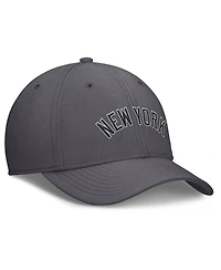 Nike Men's Gray New York Yankees Swoosh Performance Flex Hat