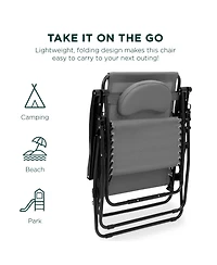 Best Choice Products Oversized Zero Gravity Chair