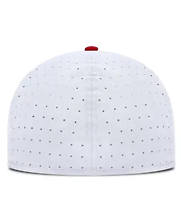 Nike Men's White Georgia Bulldogs On-Field Dugout True Performance Fitted Hat