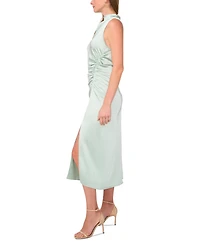 Parker Women's The Ayla Mock-Neck Ruched Midi Dress