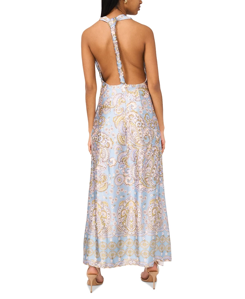 Parker Women's The Nia Printed V-Neck Maxi Dress