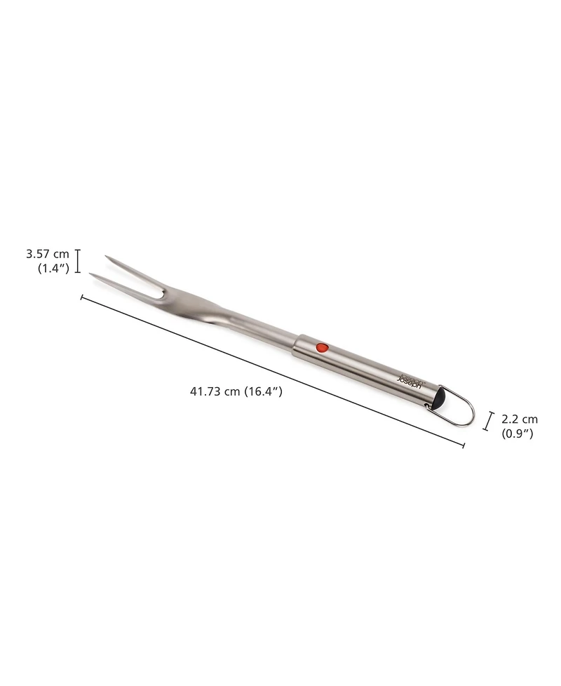 Joseph Joseph GrillOut 16" Bbq Fork with Retractable Head