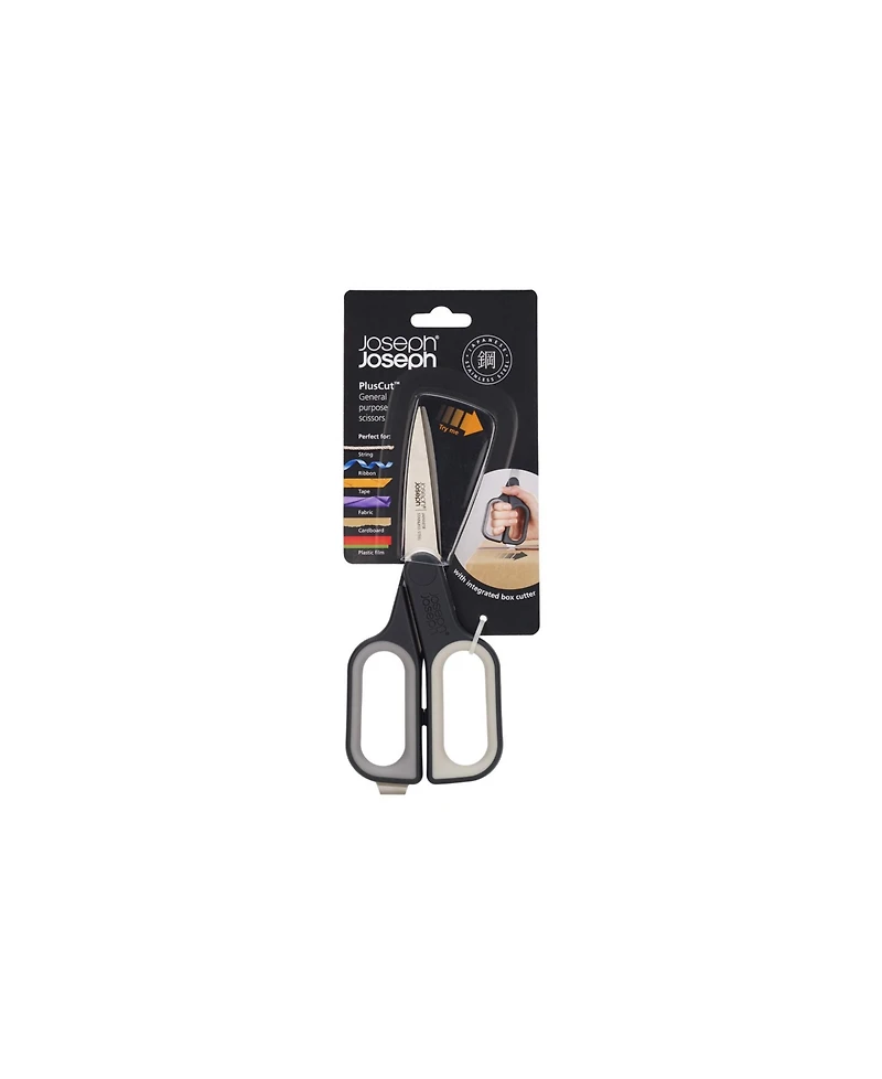 Joseph Joseph PlusCut Scissors with Integrated Box Cutter