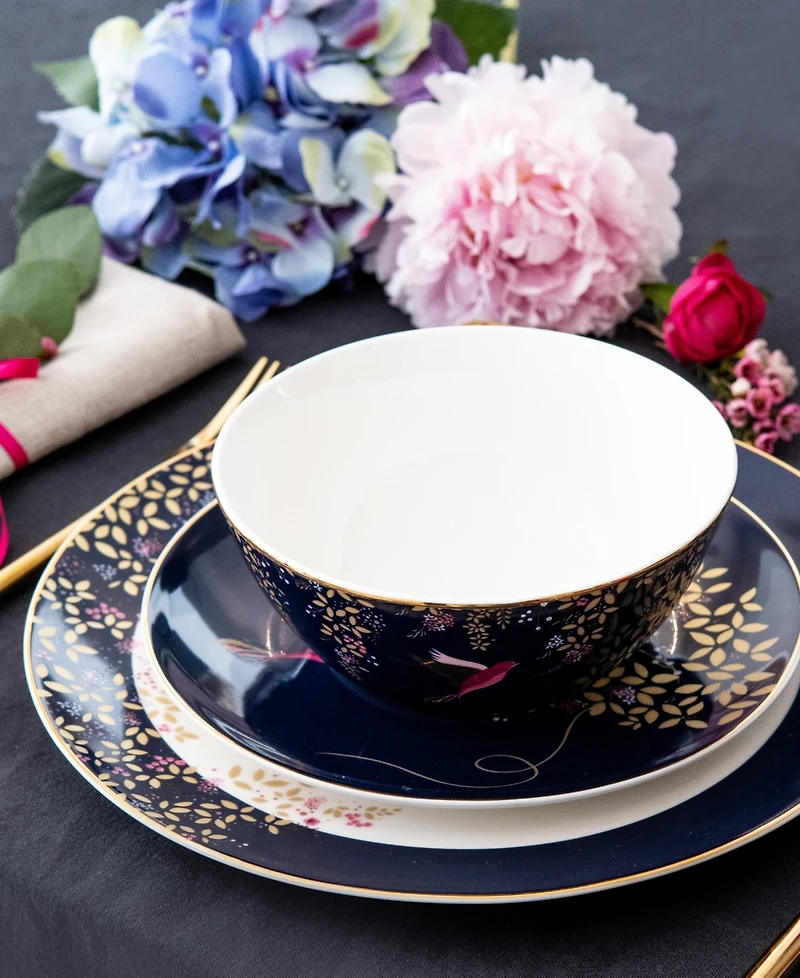 Portmeirion Sara Miller Chelsea 12 Pc. Dinnerware Set, Service for 4