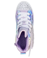 Skechers Little Girls Twinkle Toes Twi-Lites 2.0 - Dreamy Wings Light Up Casual Sneakers from Finish Line