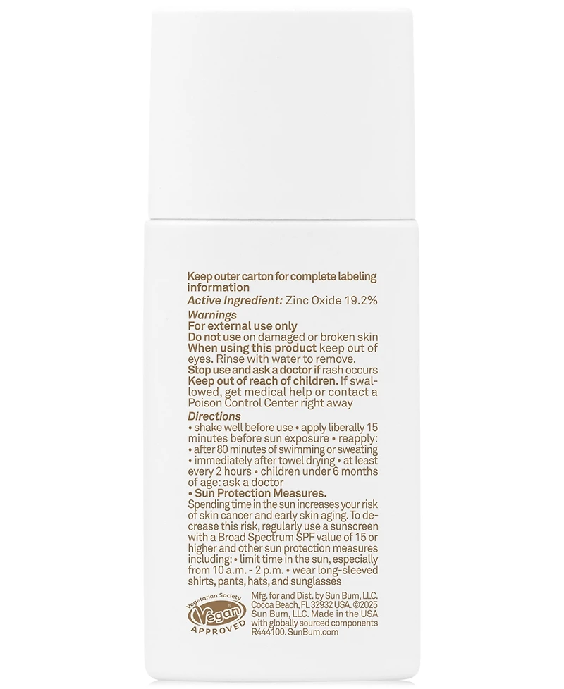 Sun Bum Mineral Spf 30 Liquid Face , 1.7 oz.