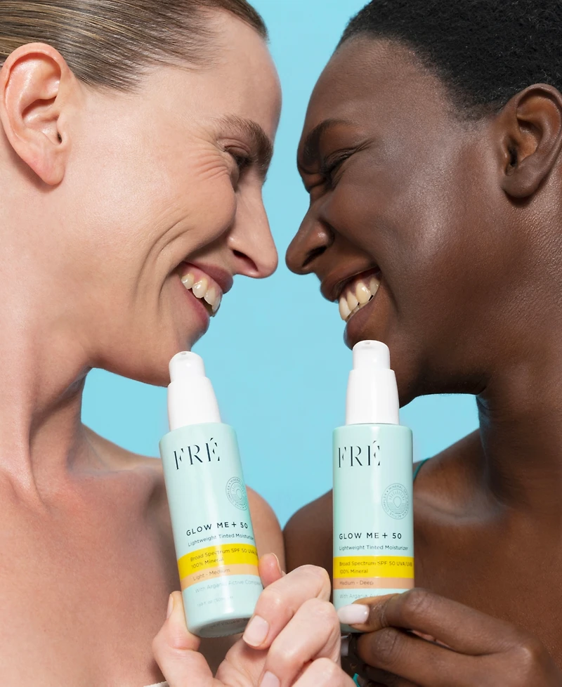Fre Glow Me + 50 Lightweight Tinted Moisturizer Mineral Spf 50, 1.69 oz. 