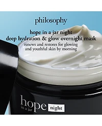 philosophy Hope In A Jar Deep Hydration & Glow Overnight Mask, 2 oz.