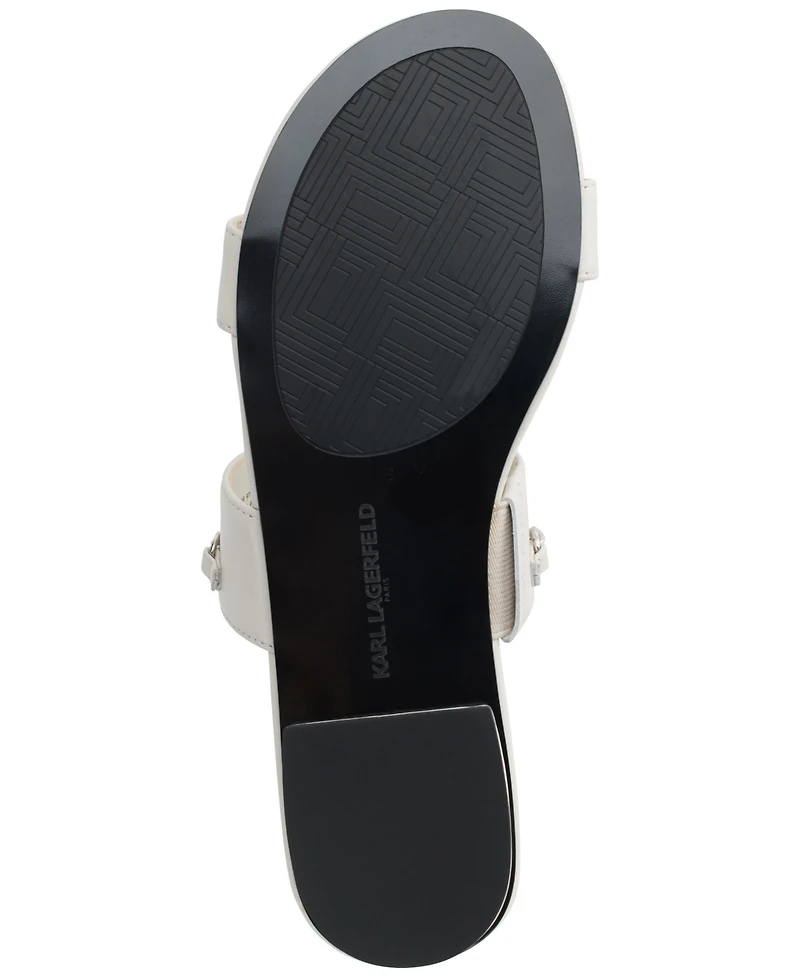 Karl Lagerfeld Paris Women's Canne Flat Sandals