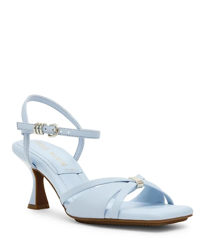 Anne Klein Women's Jelena Ankle Buckle Strap Dress Sandals