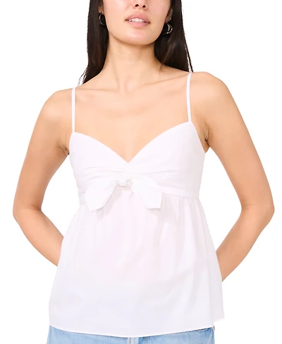1.state Women's Cotton Tie-Front Camisole