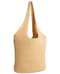 Sam Edelman April North South Crochet Logo Tote