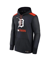 Nike Men's Navy Detroit Tigers Authentic Collection Performance Pullover Hoodie