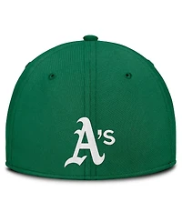 Nike Men's Green/Gold Oakland Athletics Rise Swoosh Performance Flex Hat