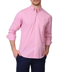 Tailorbyrd Men's Signature Gingham Long Sleeve Shirt