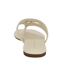 Tommy Hilfiger Women's Tremmy Cutout Logo Flat Thong Sandals