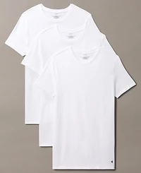 Calvin Klein Men's 3-Pack Cotton Classics Crewneck T-Shirts
