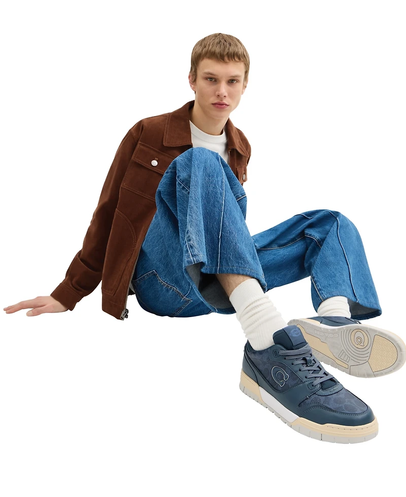 Coach Men's Soho Signature Canvas Sneaker