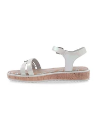 Dkny Little and Big Girls Tessa Carina Double Strap Sandal