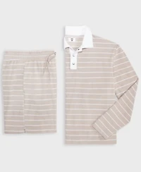 Mode Of One Mens Relaxed Fit Striped Terry Pullover Top Shorts Exclusively At Macys