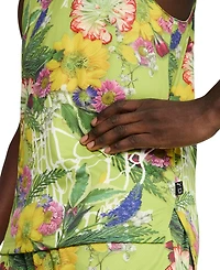 Puma Men's Dunked Floral Regular-Fit Reversible Mesh Tank