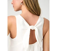 French Connection Women's Birdie Bow-Back Swing Top