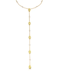 Ettika Marquise Crystal Lariat Necklace