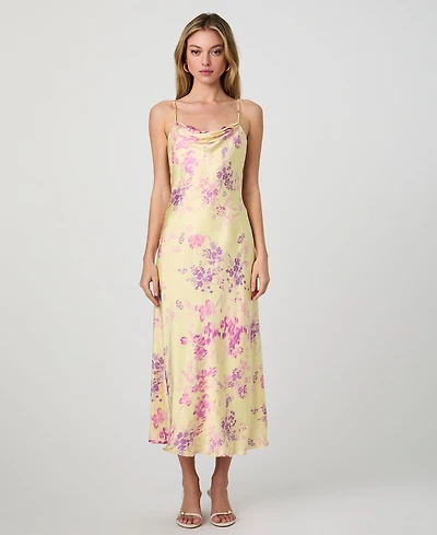 French Connection Women's Elyria Oona Satin Slip Dress