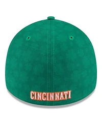 New Era Men's Kelly Green Cincinnati Reds St. Patrick's Day 39THIRTY Flex Hat