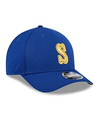 New Era Men's Blue Seattle Mariners 2025 Mlb Clubhouse 9FORTY M-Crown Adjustable Hat