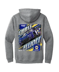 Hendrick Motorsports Team Collection Men's Heather Gray Chase Elliott Car Pullover Hoodie