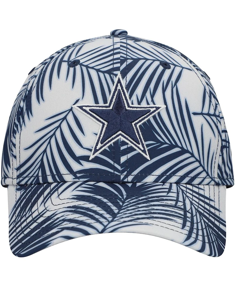 New Era Men's Gray Dallas Cowboys Palms 39THIRTY Flex Hat