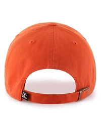 '47 Brand Men's Orange Anaheim Ducks Core Logo Clean Up Adjustable Hat