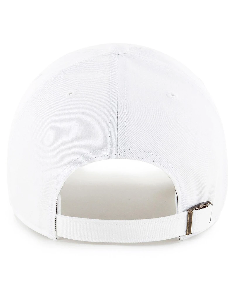 '47 Brand Men's White Nascar Clean Up Adjustable Hat
