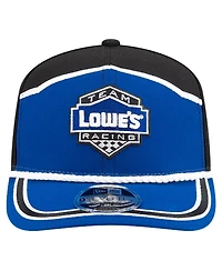 New Era Men's Royal/Black Jimmie Johnson Lowe's 9SEVENTY Stretch-snap Hat