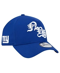 New Era Men's Royal New York Giants Mystic 9FORTY A-Frame Adjustable Hat