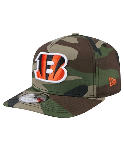 New Era Men's Camo Cincinnati Bengals Woodsy 9FIFTY Snapback Hat