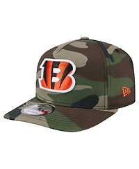 New Era Men's Camo Cincinnati Bengals Woodsy 9FIFTY Snapback Hat