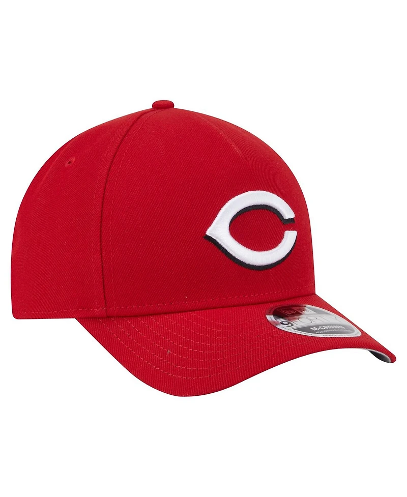 New Era Men's Red Cincinnati Reds 9FORTY M-Crown Adjustable Hat
