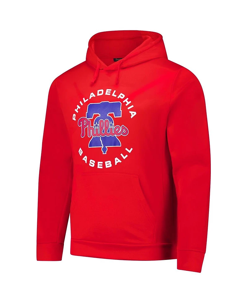 Dunbrooke Men's Red Philadelphia Phillies Champion Pullover Hoodie