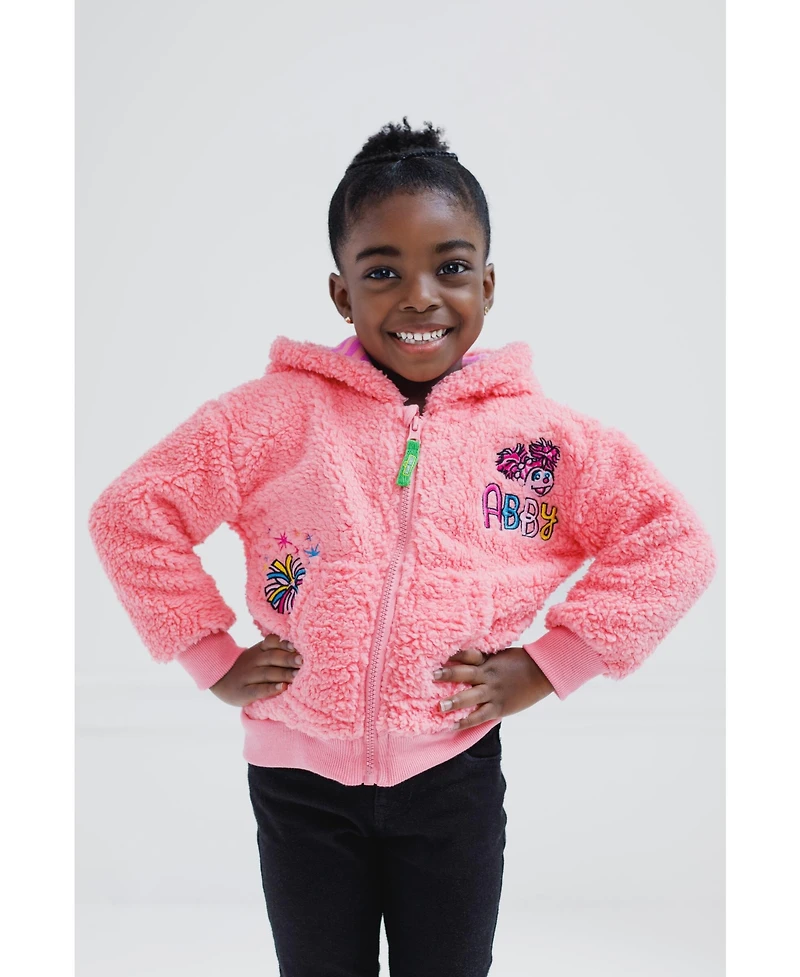 Sesame Street Baby Girls Zip Up Costume Hoodie