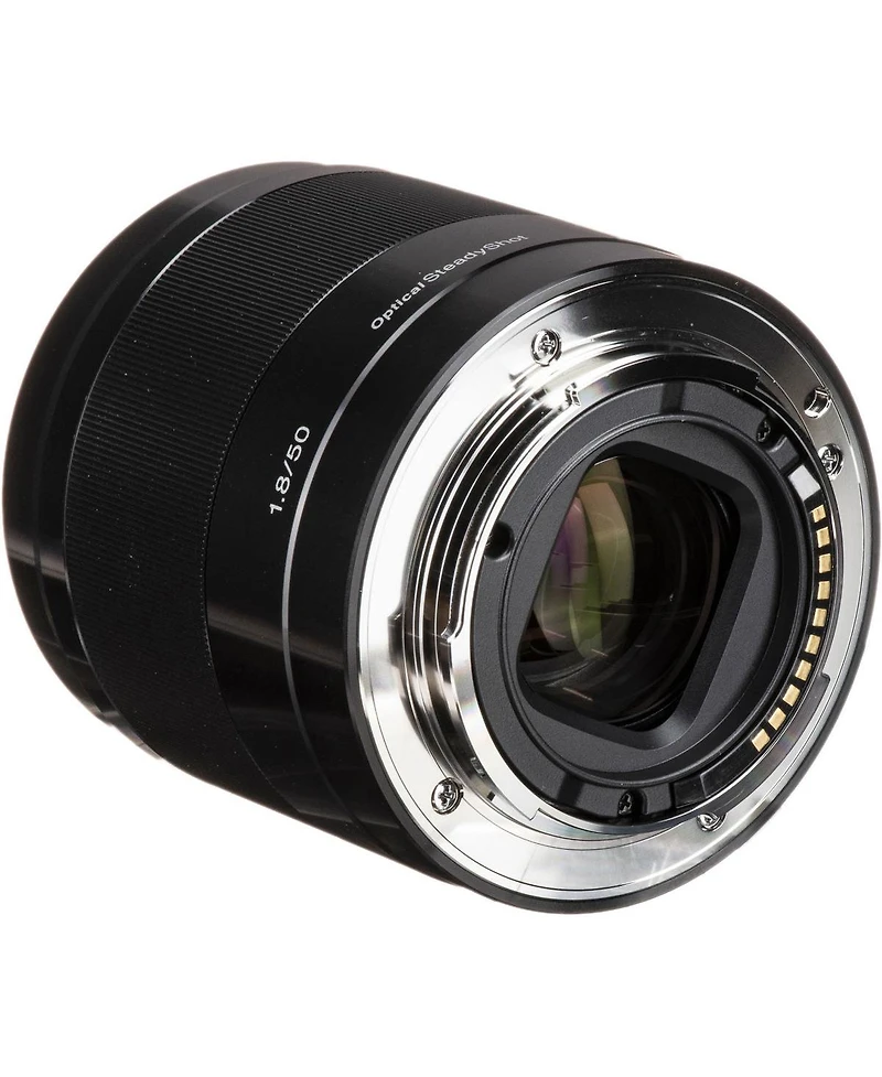 Sony E 50mm F1.8 Oss Prime Lens (Black)