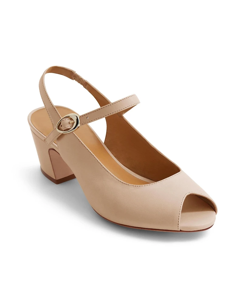 Bernardo Bailen Mary Jane Peep Toe Pump