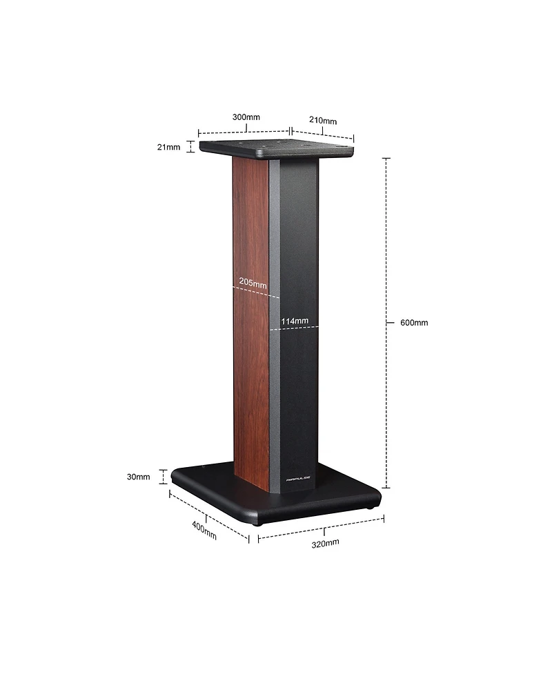 Speaker Stands ST300 for A300 26 inch Hollowed Stands for Optional Sand Filling Tuning - Pair