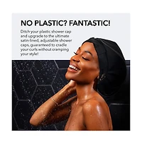 Hairbrella Classic Satin-Lined Shower Cap