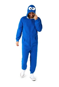 OppoSuits Men's Official Elmo Union Suit - Sesame Street Body for Adults Red
